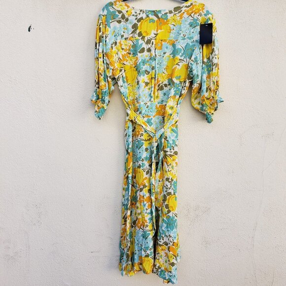 Faithfull The Brand Rafa Midi Dress - Picture 3 of 8